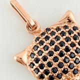 Dije Gato 2gr / 1 in / Oro Rosa 18K $