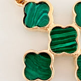 Clover Cross Pendant 2.55g / 1 1/2 in / Yellow Gold Nac.Esp. 18K $