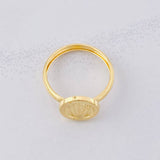 Circle Crown Ring 1g / T5 Yellow Gold 18K