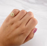 Circle Crown Ring 1g / T5 Yellow Gold 18K