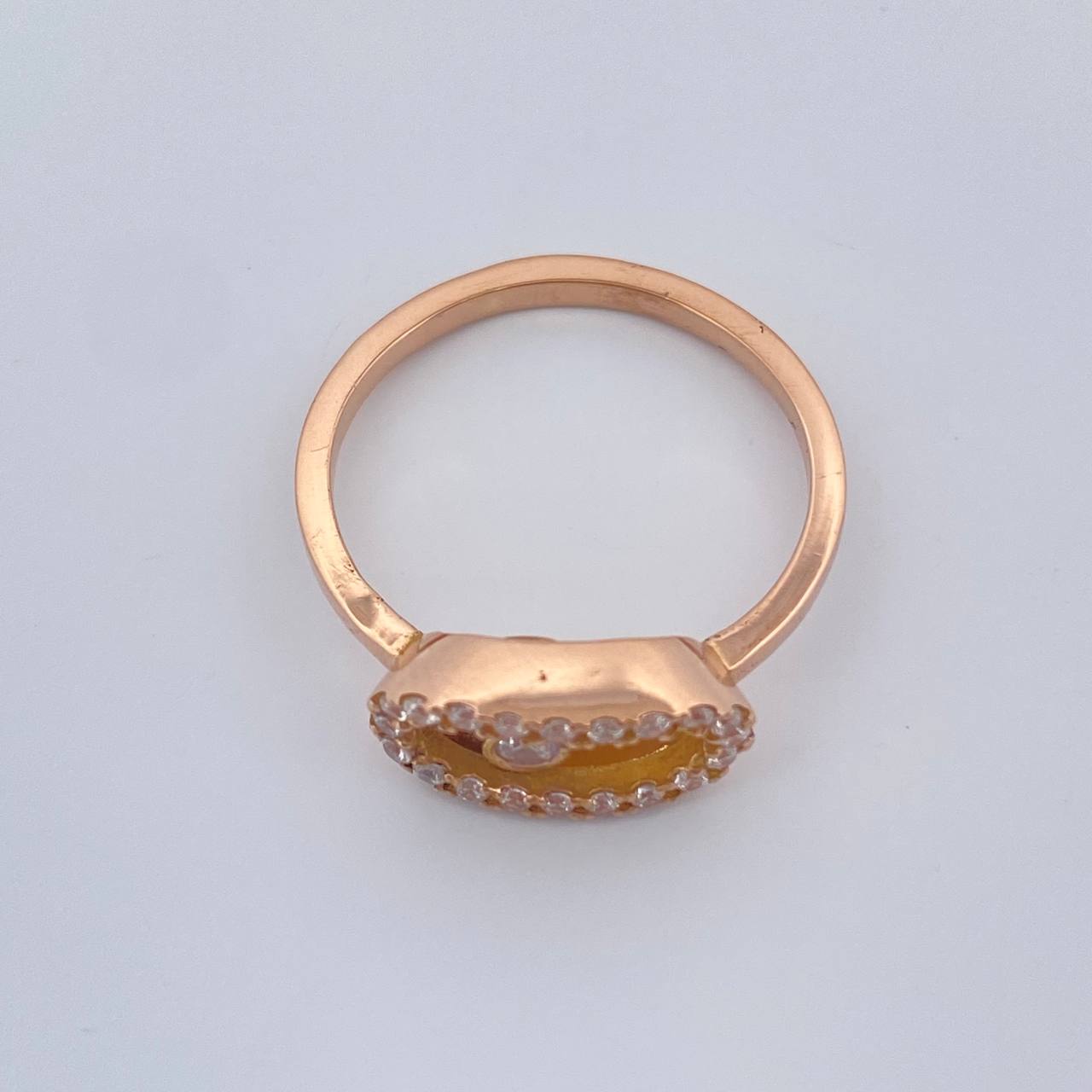 Anillo Niza 3gr / T6 1/2 / Oro Rosa Nac.Esp. 18K %