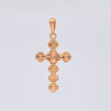Dije Trebol Diamantado 2.65g / 1 1/2 in Oro Rosa 18K