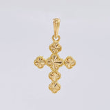 Dije Trebol Diamantado 2.45g / 1 1/4 in Oro Amarillo 18K