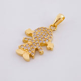 Dije Niña 2.25g / 1 in Oro Amarillo 18K