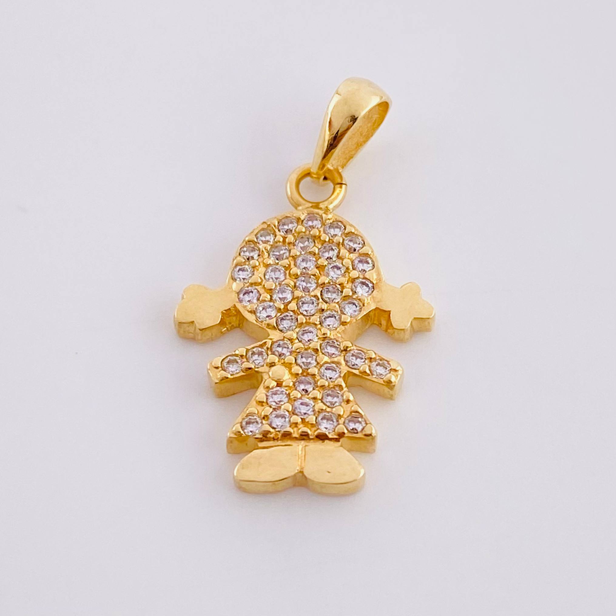 Dije Niña 2.25g / 1 in Oro Amarillo 18K