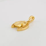Dije Herradura Caballo 2.45g / 3/4 in Oro Amarillo 18K