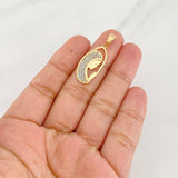 Dije Virgen Maria 2.85g / 1 1/4 in Oro Amarillo 18K