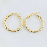 Candongas Mary 1.9gr / 1 in / Oro Amarillo 18K *