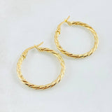 Candongas Mary 1.9gr / 1 in / Oro Amarillo 18K *