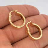 Candongas Andy 2.3gr / 3/4 in / Oro Amarillo 18K %