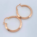 Candongas Clau 2.05gr / 1 in / Oro Rosa 18K %