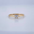 Anillo Corazon 1.35gr / T6 1/2 / Oro Amarillo 18K %