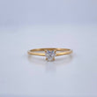 Anillo Corazon 1.3gr / T5 1/2 / Oro Amarillo 18K %