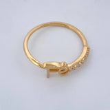 Fe Ring 1.35gr / T4 1/2 / 18K Yellow Gold %