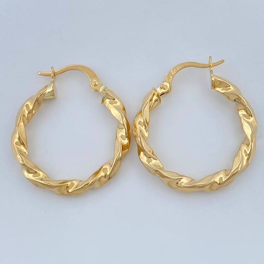 Candongas Kari 2gr / 1 in / Oro Amarillo 18K %