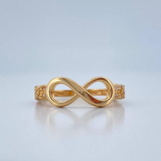 Anillo Infinito 2.7gr / T6 / Oro Amarillo 18K %
