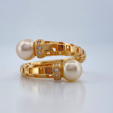 You and Me Ring 4.8gr / T6 / 18K Yellow Gold %