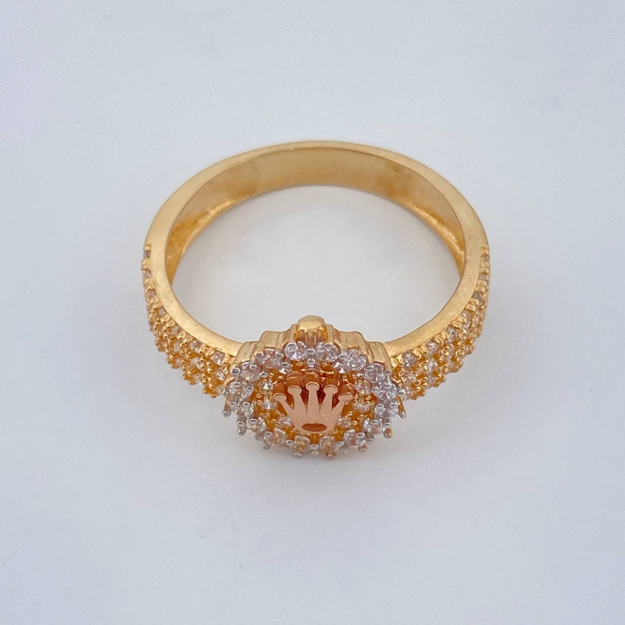 Crown Ring 4.15gr / T6 1/4 / 18K Yellow Gold *