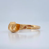 Ring Hand 3.1gr / T7 1/2 / Yellow Gold 18K %
