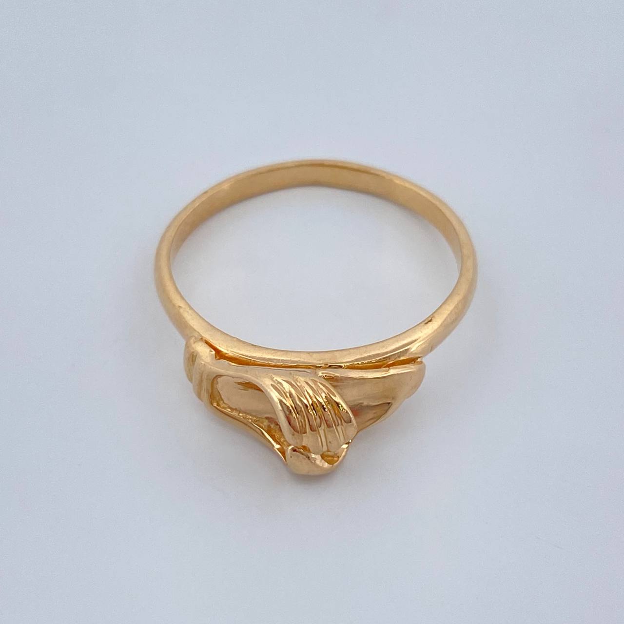 Ring Hand 3.1gr / T7 1/2 / Yellow Gold 18K %
