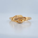 Ring Hand 3.1gr / T7 1/2 / Yellow Gold 18K %