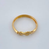 Anillo Infinito 0.9gr / T5 3/4 / Oro Amarillo 18K %