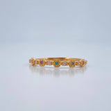 Flower Churumbela Ring 1.25gr / Size 6 / 18K Gold +
