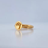 Crown Ring 1g / T5 3/4 Yellow Gold 18K