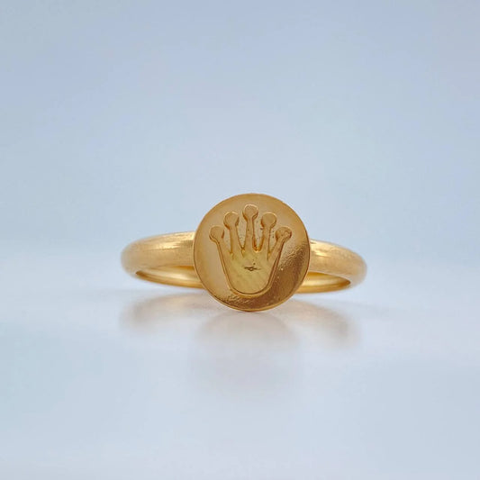Crown Ring 1g / T5 3/4 Yellow Gold 18K