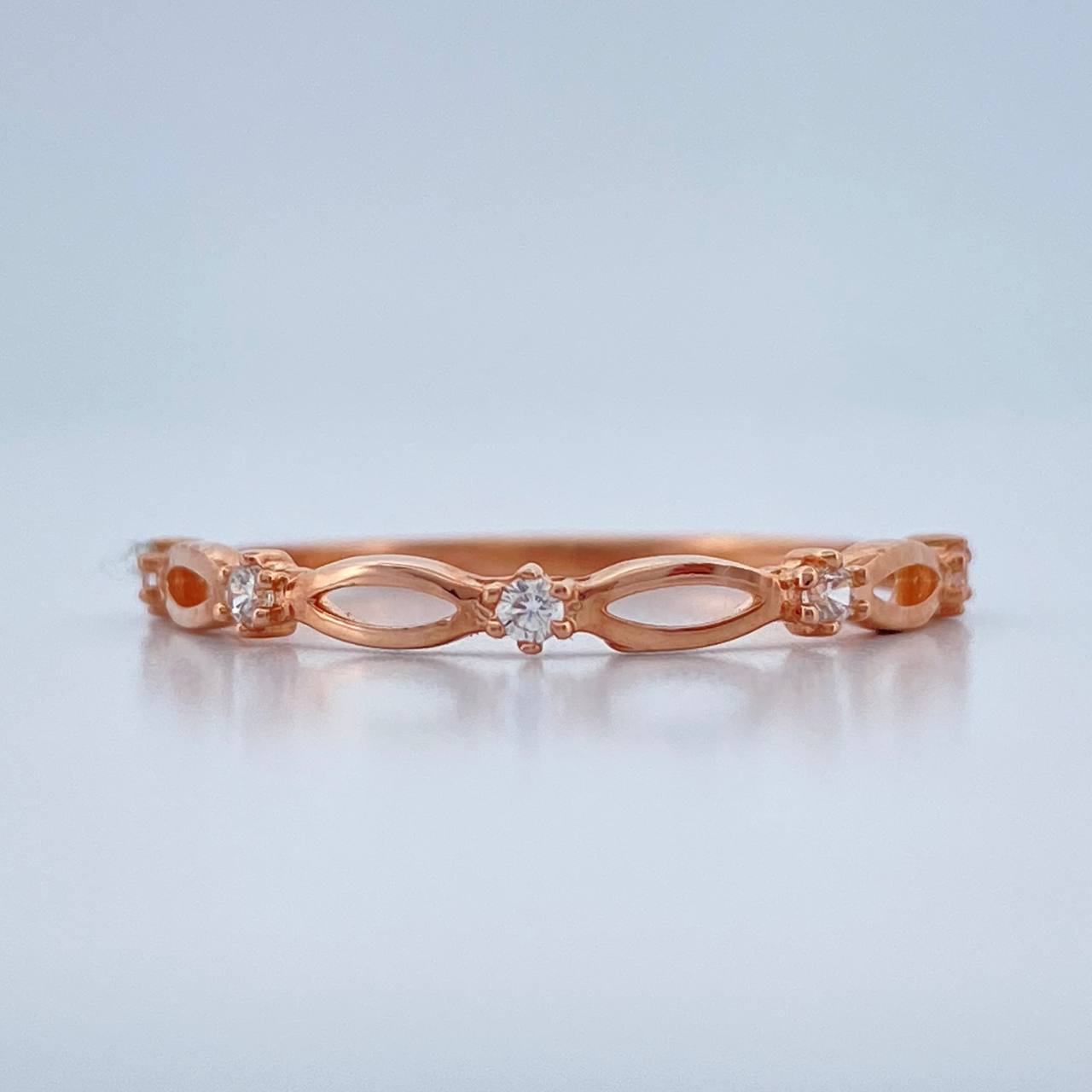 Wave Ring 1gr / Size 7 / 18K Gold +