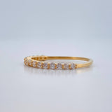 Churumbela Ring 1.5gr / Size 7 1/4 / 18K Gold +
