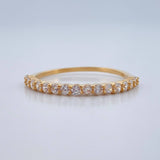Churumbela Ring 1.5gr / Size 7 1/4 / 18K Gold +