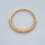 Churumbela Ring 1.5gr / Size 7 1/4 / 18K Gold +