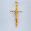 Cruz Cristo 3.7gr / 1 3/4 in / Oro Amarillo 18 %
