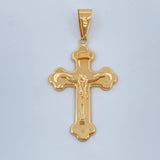 Dije Cruz Cristo 1.9gr / 1 1/2 in / Oro Amarillo 18K %
