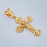 Dije Cruz Cristo 1.5gr / 1 1/2 in / Oro Amarillo 18K %