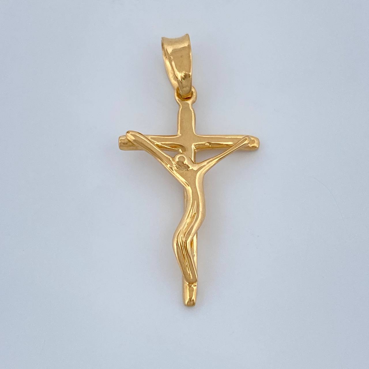 Dije Cruz Cristo 1.25gr / 1 in / Oro Amarillo 18K %