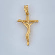 Dije Cruz Cristo 1.25gr / 1 in / Oro Amarillo 18K %