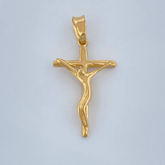 Dije Cruz Cristo 1.25gr / 1 in / Oro Amarillo 18K %