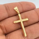 Pendant Cross 1.3gr / 1 3/4 in / 18K Yellow Gold %