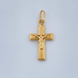 Dije Cruz Cristo 0.45gr / 3/4 in / Oro Amarillo 18K %