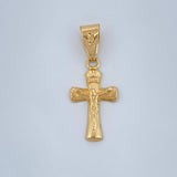 Dije Cruz Cristo 0.6gr / 1 in / Oro Amarillo 18K %