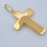 Pendant Cross 1.8gr / 1 1/2 in / 18K Yellow Gold %