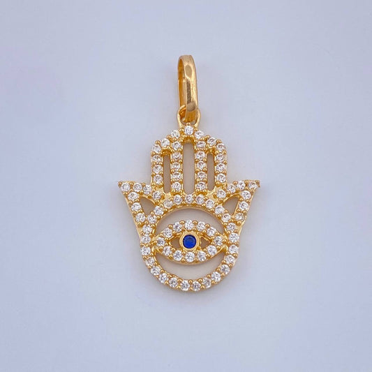 Dije Mano Hamsa 1.35gr / Oro Amarillo 18K %