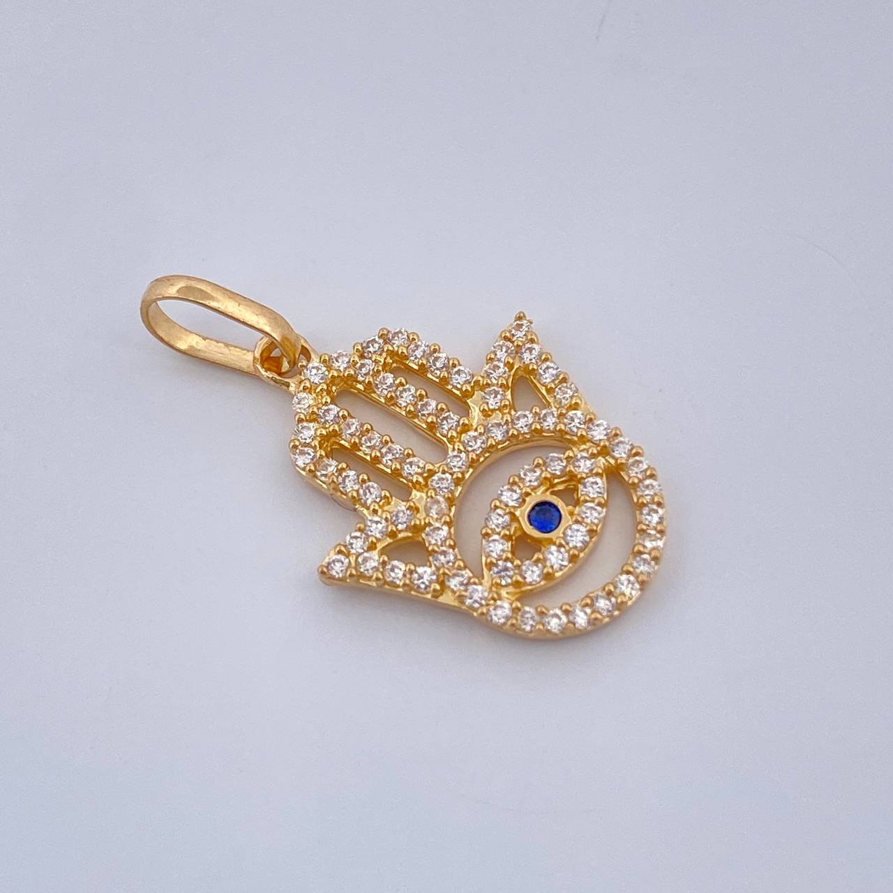 Dije Mano Hamsa 1.35gr / Oro Amarillo 18K %