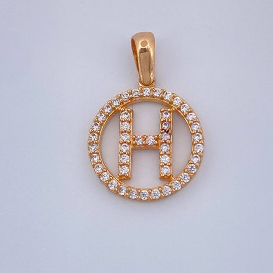 Dije H 1.2gr / Oro Amarillo 18K %