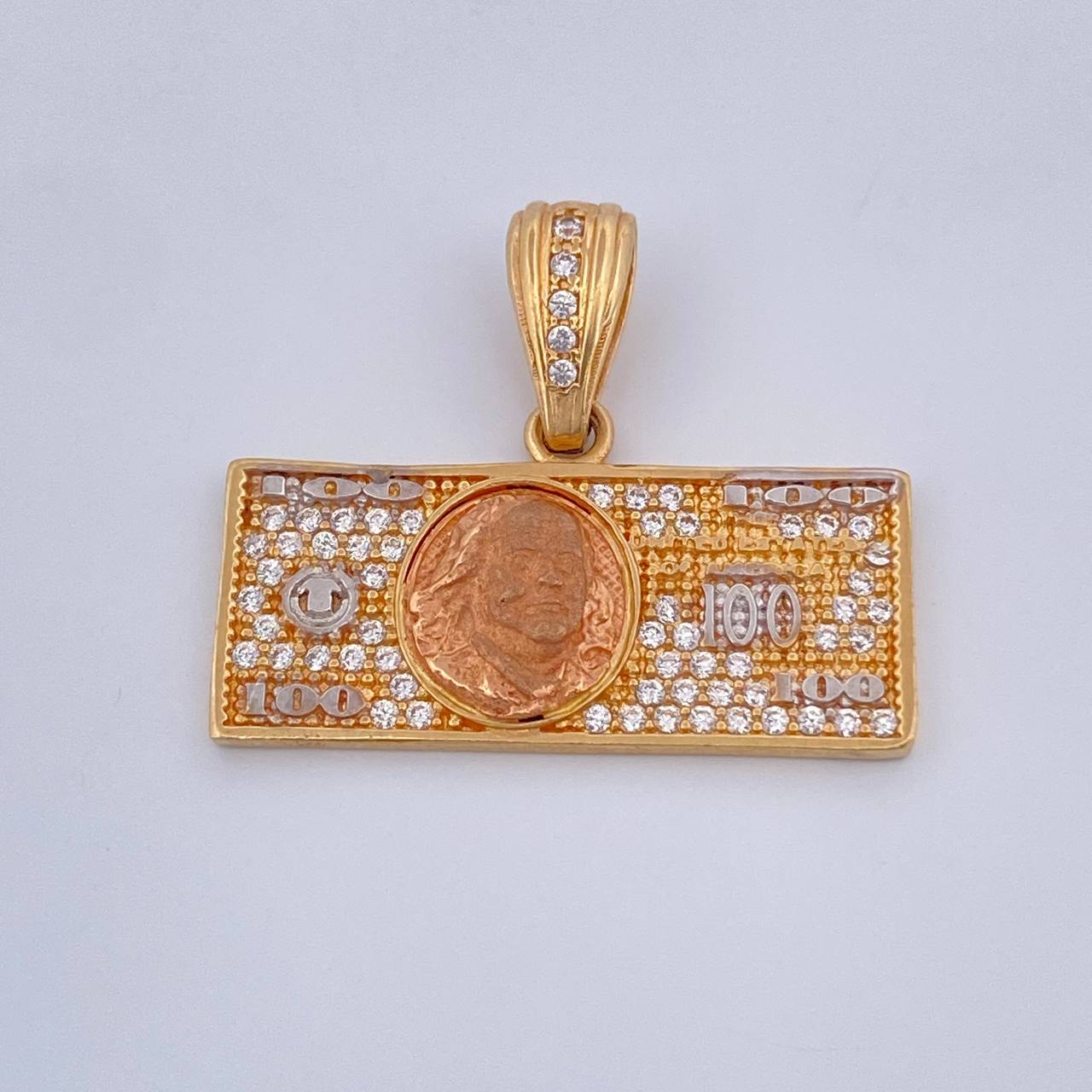 Dije Billeta Dólar 3.55gr / Tres Oros 18K %