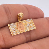 Dije Billeta Dólar 3.55gr / Tres Oros 18K %
