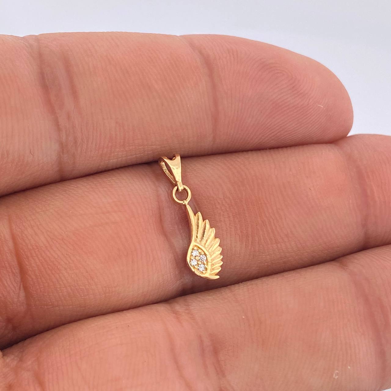 Pendant Wing 0.45gr / Yellow Gold 18K %