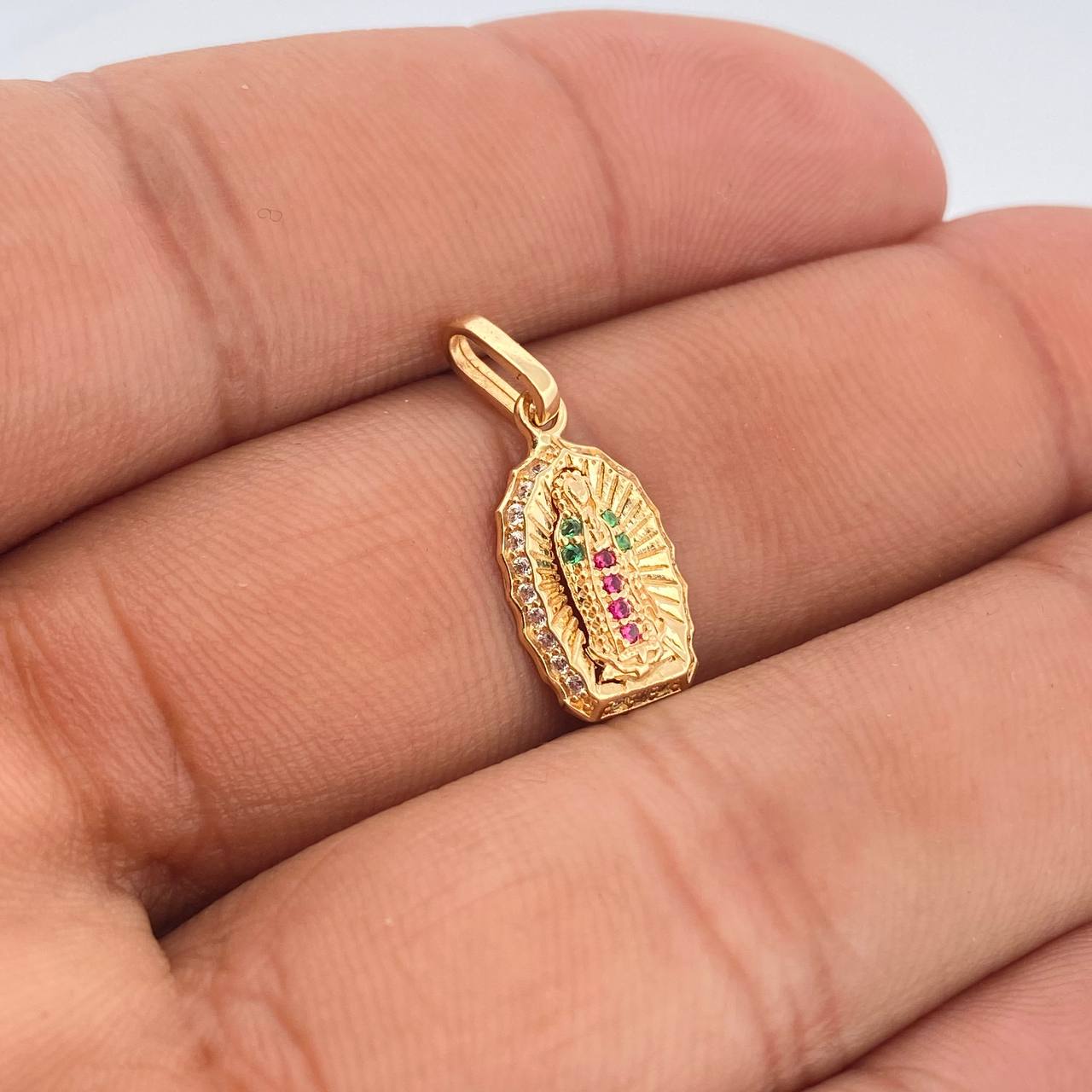 Dije Virgen De Guadalupe 1.2gr / Oro Amarillo 18K %